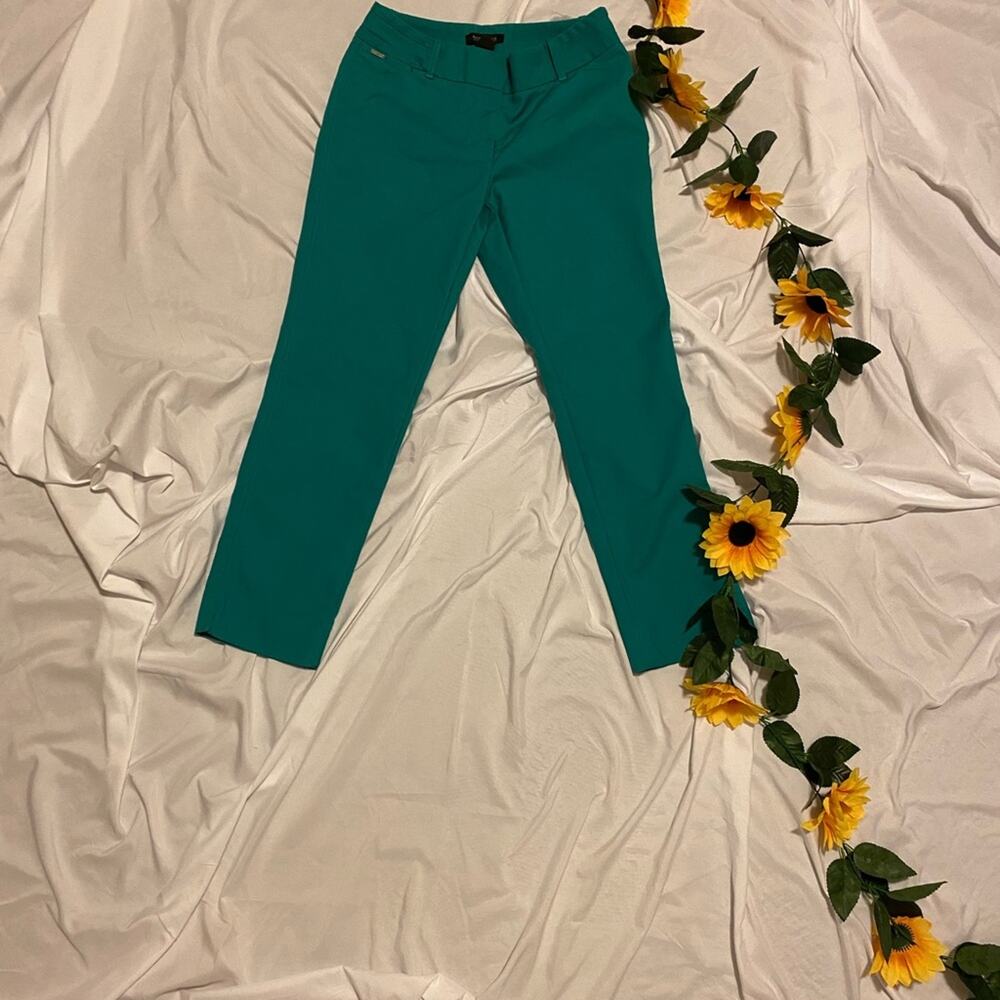 Women's WHBM Teal Trousers